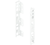 ZB7C000S R+L MP SW // LEGRABOX C İÇİN AHŞAP ARKALIK BAĞLANTI SAĞ+SOL İPEK BEYAZI