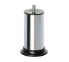 M3/8 VİDALI PLS BİNGOLU BAZA AYAK KROM 12CM
