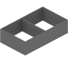 ZC7F400RSP OG // AMBIA-LINE C  BÖLÜMLENDİRME ÇERÇEVE 218 X400, ORİON GRİ